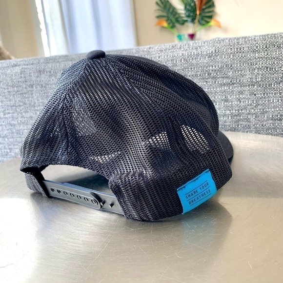 Oc Tanner globe greatness black embroidered Mesh Snapback baseball hat cap - Picture 4 of 5